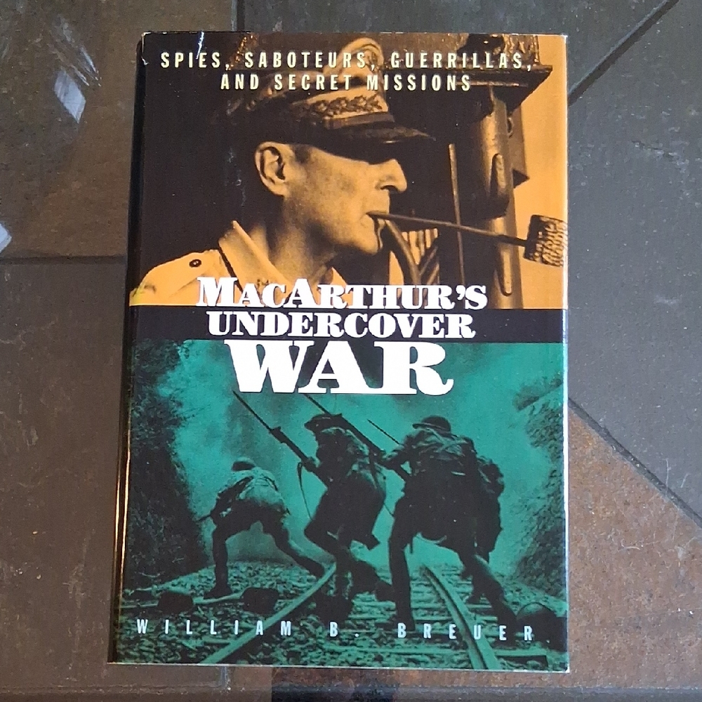 MACARTHUR'S UNDERCOVER WAR BOOK
